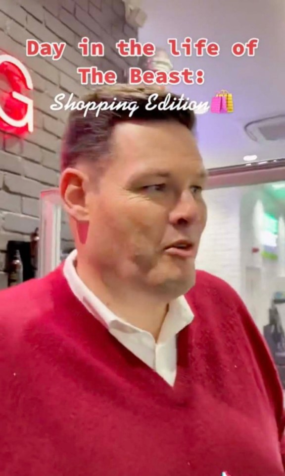 The Chase's Mark Labbett shared a recent video of himself shopping on TikTok