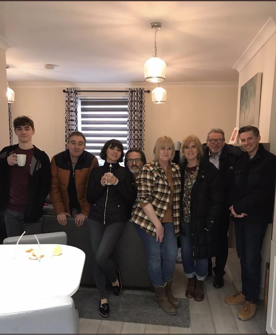 Rhys recently tweeted a picture of himself alongside the cast of Happy Valley