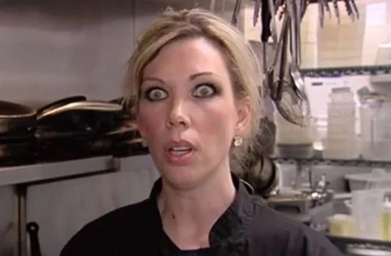 Amy became instantly notorious after featuring on the British chef's show in 2013