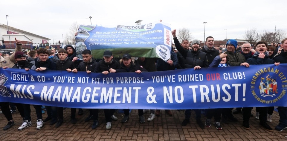 Birmingham fans have tried various methods of protest so far