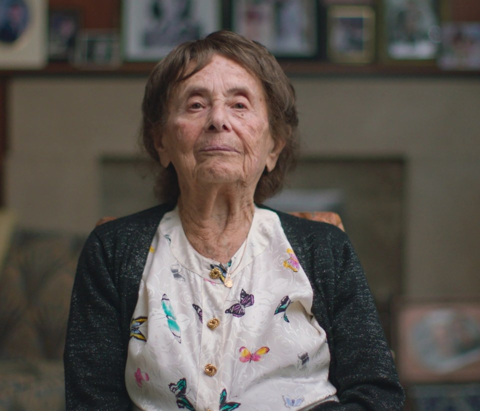 Lily says: 'This necklace is very special. It went through Auschwitz and survived with me'