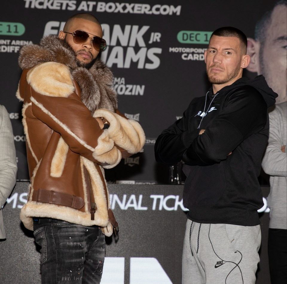 Chris Eubank Jr and Chris Williams