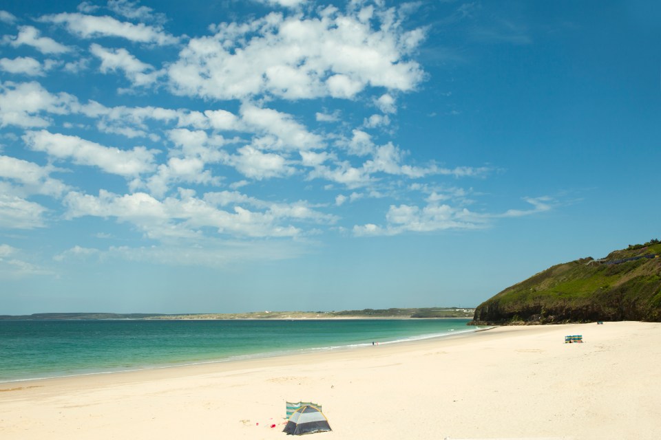 Carbis Bay is just a mile from St Ives