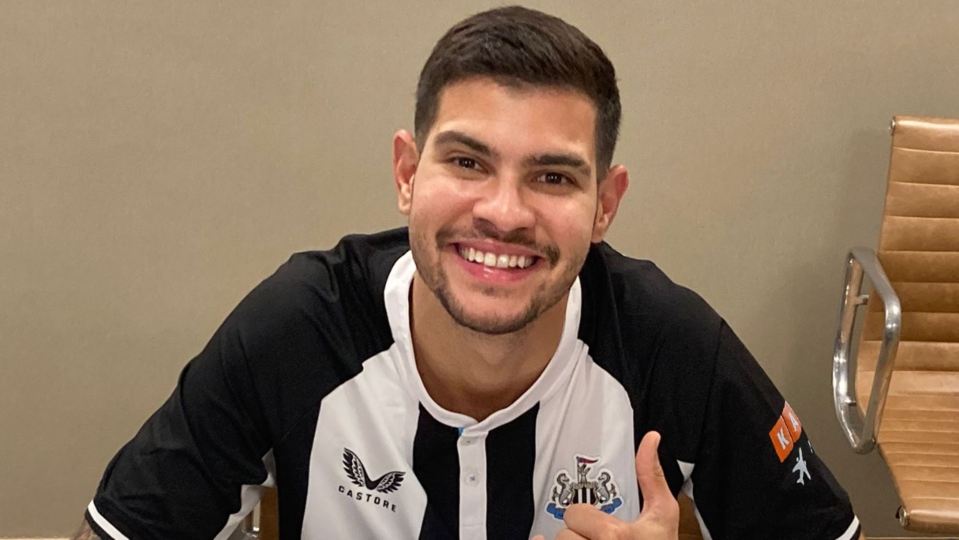 Bruno Guimaraes is officially a Newcastle United player