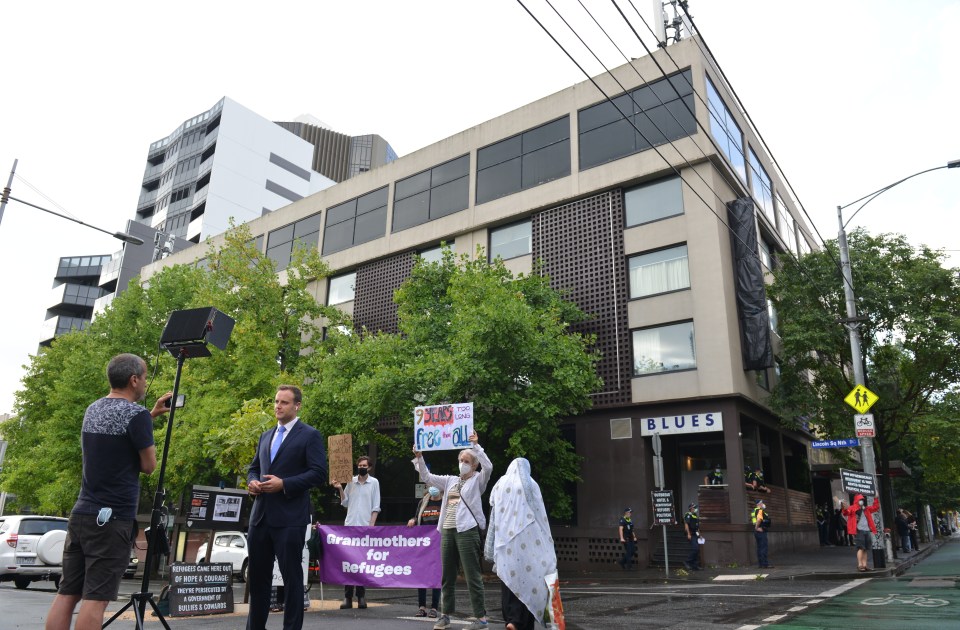 The World No.1 is currently being held at an immigrant detention centre in Melbourne