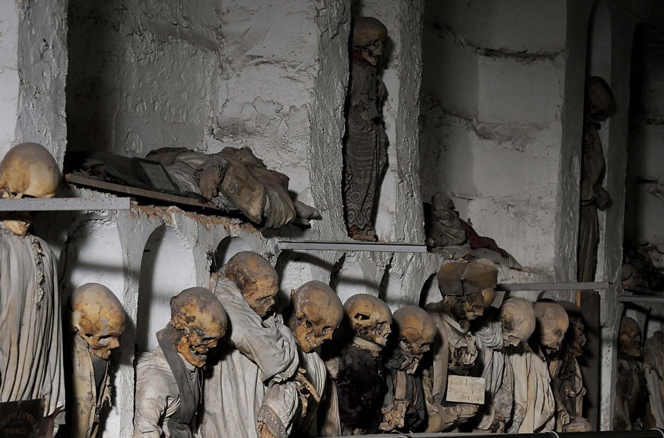 Scientists will study the children buried at the catacombs using a portable X-ray scanner