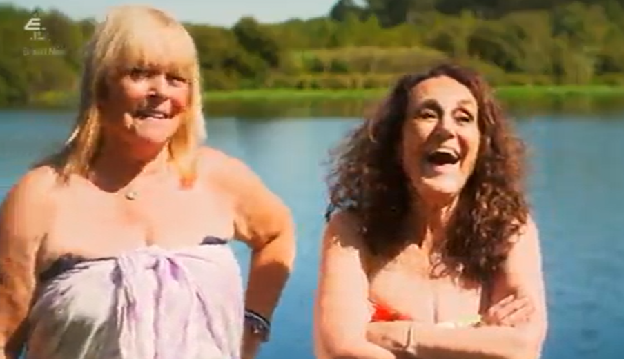 Lesley laughed at Linda's jibe