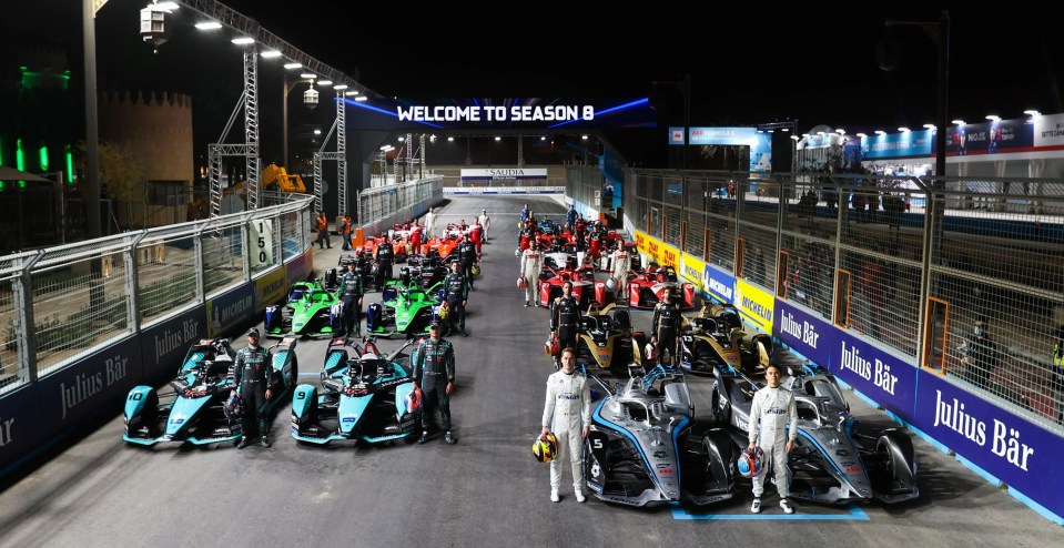 Here's the new powered-up field for the 2022 Formula E campaign