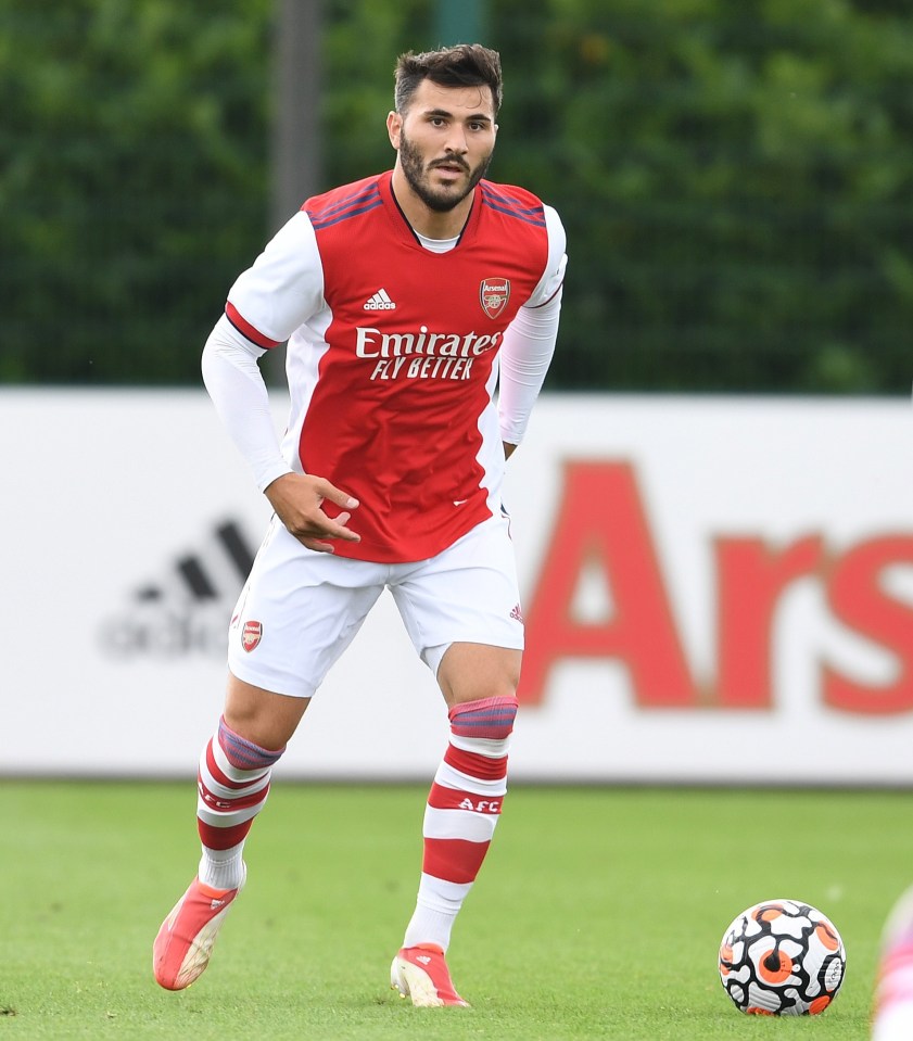 Kolasinac has played twice for Arsenal this season