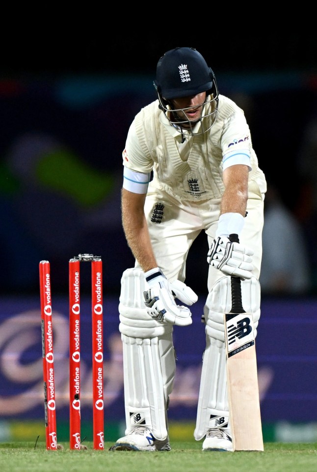 Joe Root was undone by a savage delivery as England collapsed once more