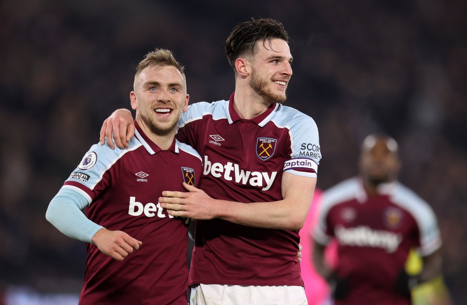 The Hammers overtook Arsenal as they moved into the top four