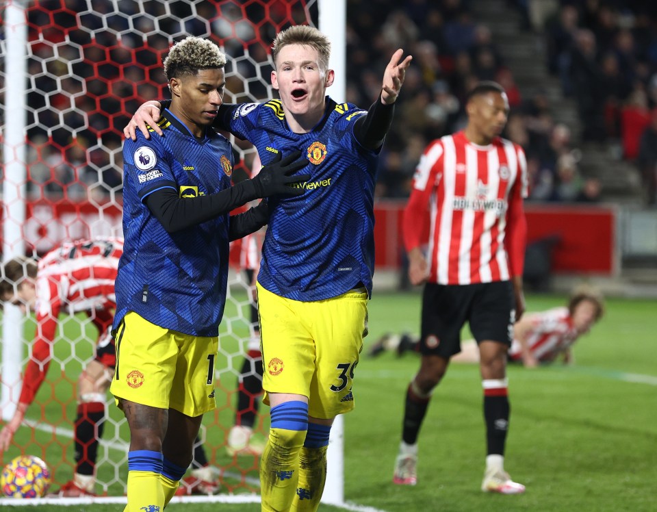 Rashford’s strike saw him end a near-three month goal drought