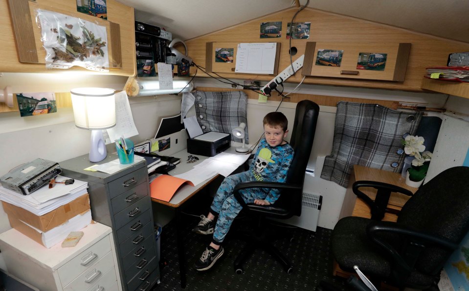 Kirklees council have ordered Kevin to move his caravan and his grandson is devastated