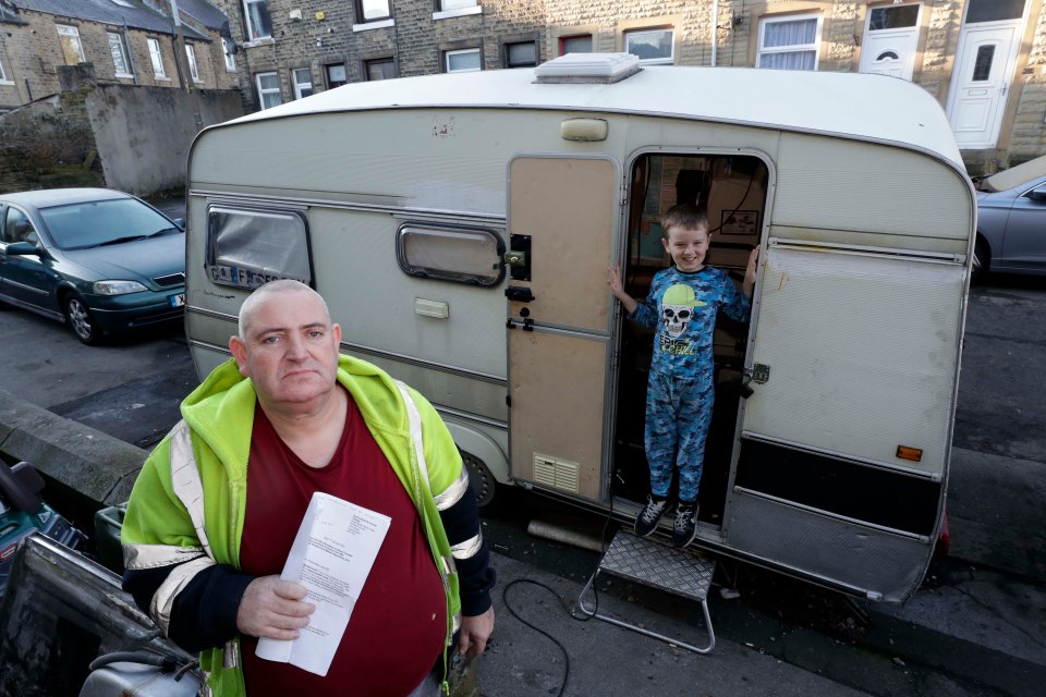 Kevin Hufton has been ordered to move his homeschool caravan