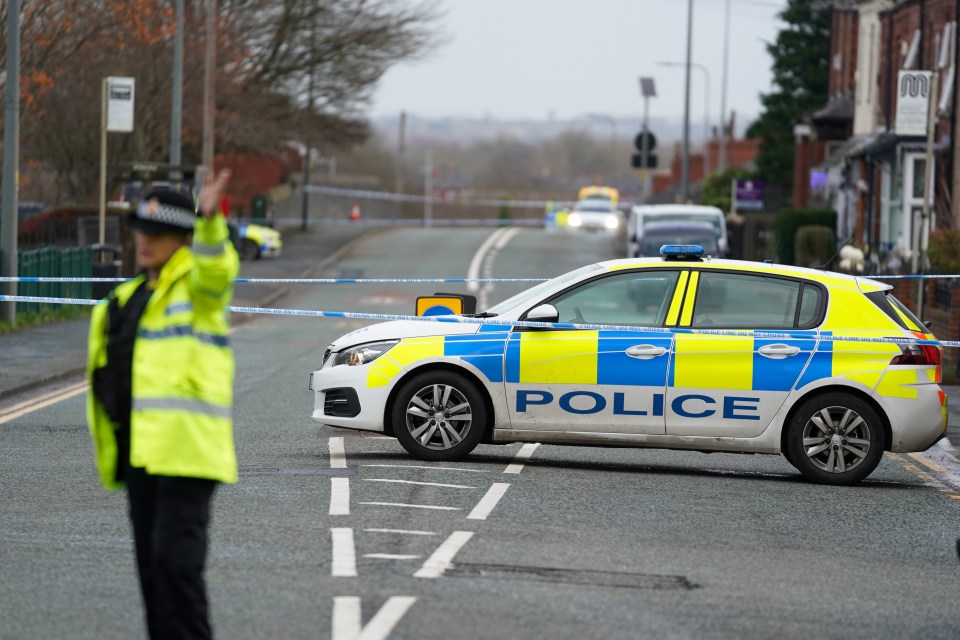 Police found a man lying dead in the street in the early hours of New Year’s Day