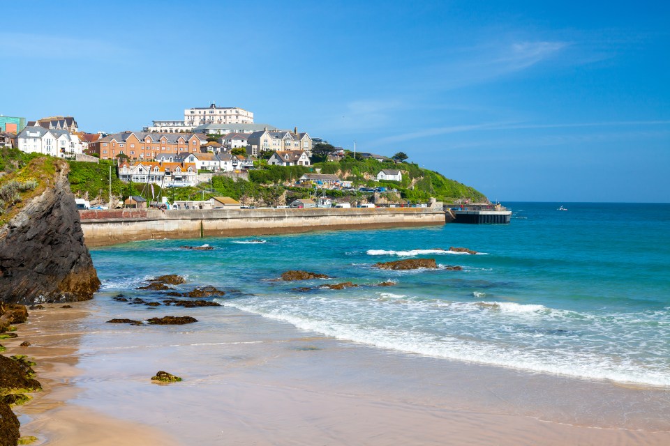 Towan Beach is in Newquay