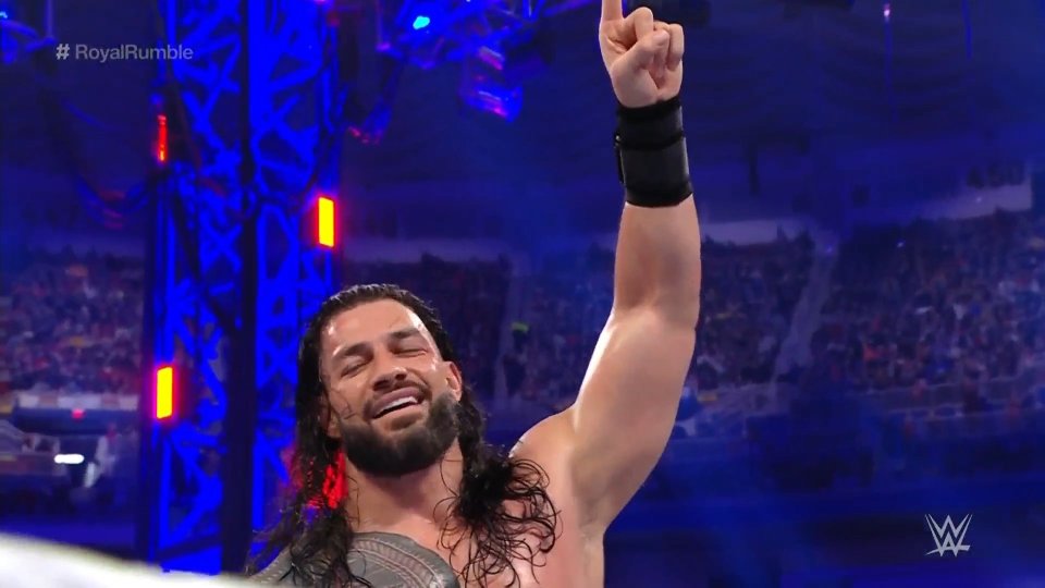 Roman Reigns left Royal Rumble Universal Champion despite losing to Seth Rollins