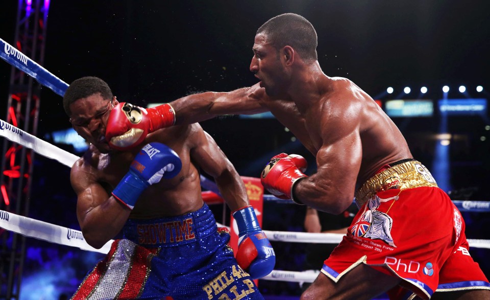 Shawn Porter lost to Kell Brook in 2014