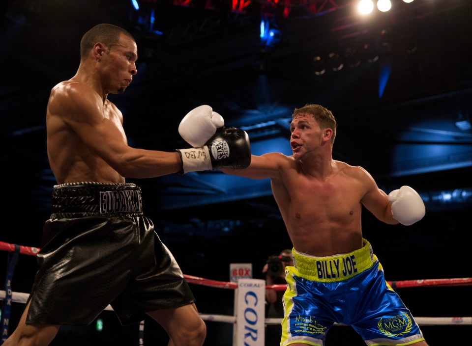 Chris Eubank Jr was beaten by Billy Joe Saunders in 2014