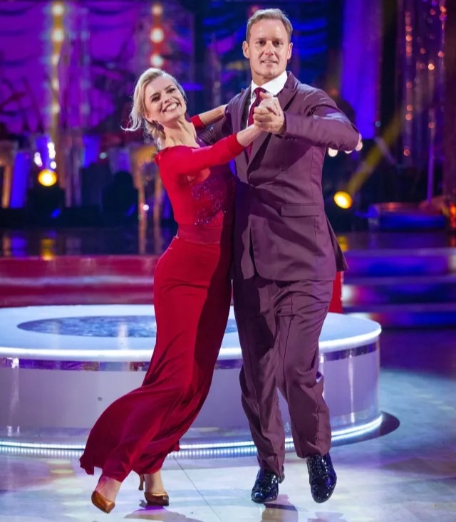 Dan and Nadiya competed together on the latest series of Strictly Come Dancing