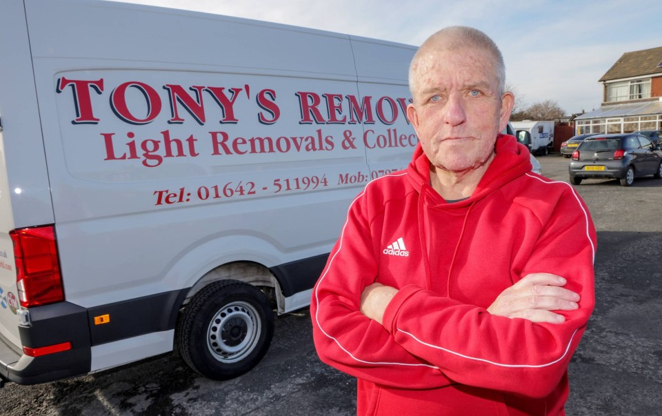 Rocketing fuel prices are threatening removal man Tony Buckton's business