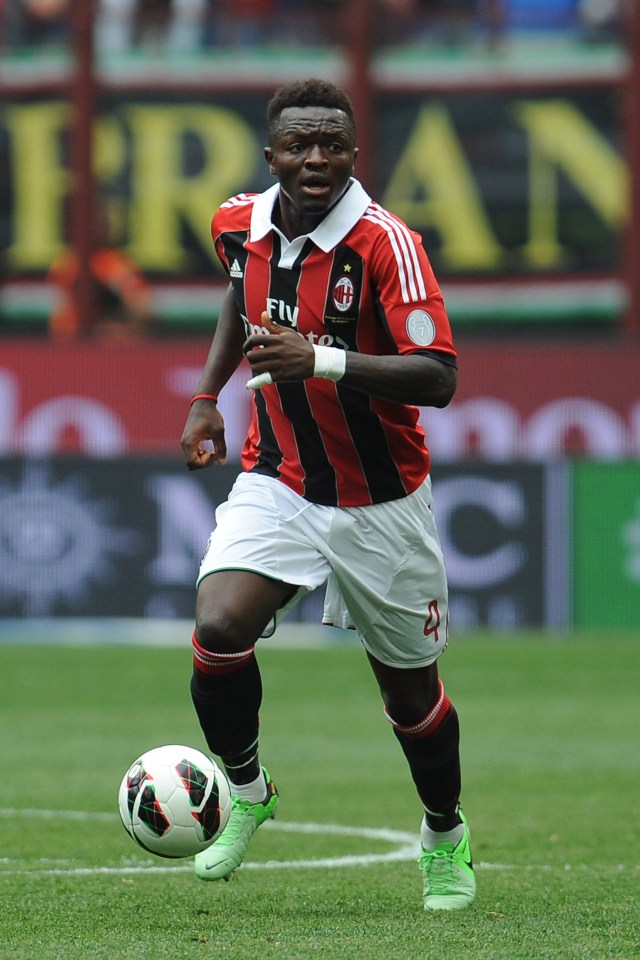 Muntari's best spells came at both Inter and AC Milan