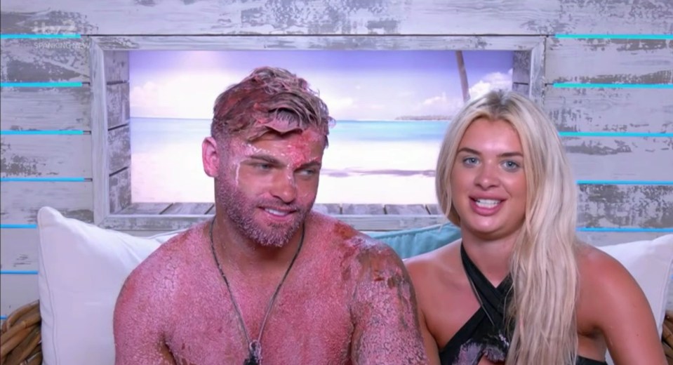 Liberty and Jake partnered on their first day in the Love Island villa, but it wasn't meant to be