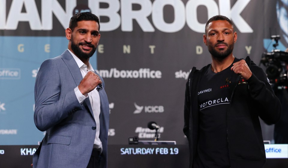 Amir Khan and Kell Brook will finally meet in the ring on Saturday night – but are still rowing over the weight