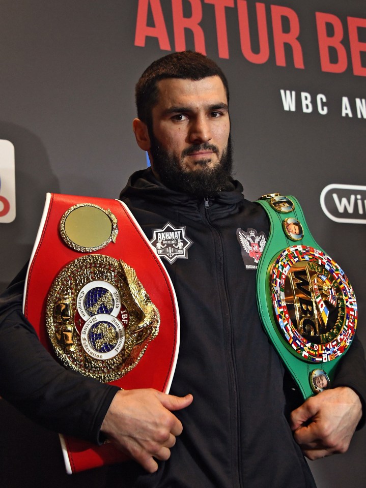 And unified 175lb champ Artur Beterbiev has set his sights on a showdown with the pound-for-pound king