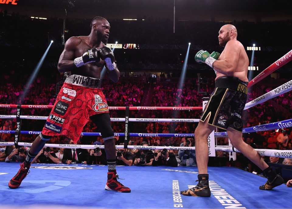 But he's targeting a showdown with former WBC heavyweight champ Deontay Wilder