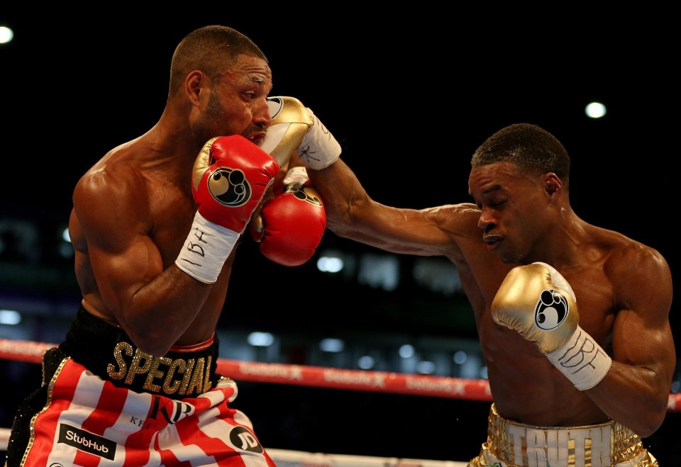 Kell Brook was beaten by Errol Spence Jr in 2016