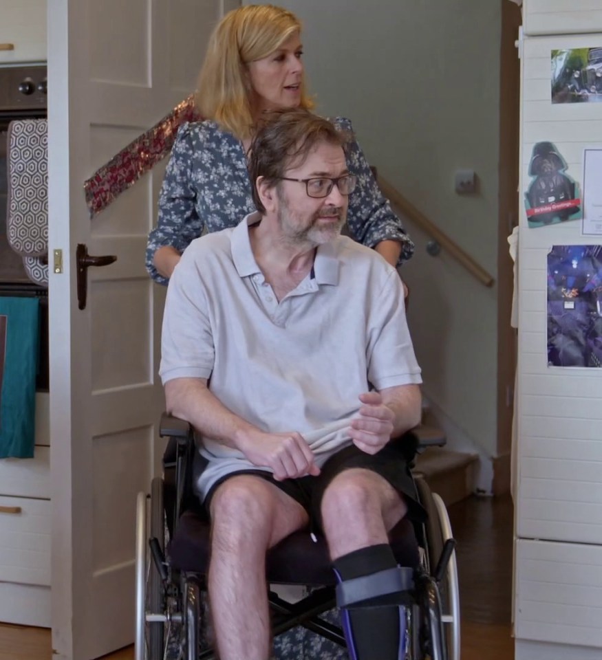 Kate’s efforts caring for Derek were shown in an ITV doc on Tuesday