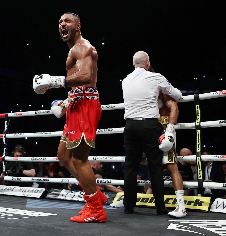 Kell Brook beat Amir Khan in six rounds