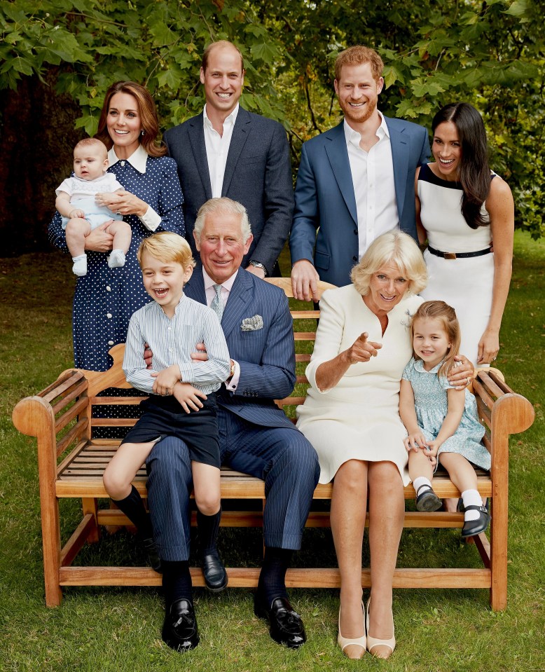 Prince William and brother Harry have been informed of The Queen's decision - pictured with their wives, children, Prince Charles and the Duchess of Cornwall