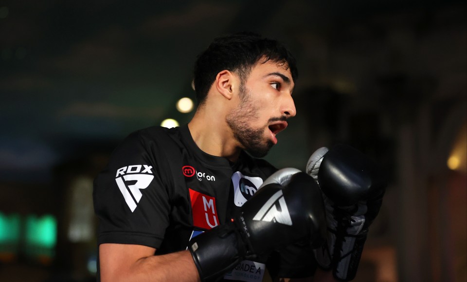 Ibrahim Nadim fights this weekend on the Amir Khan vs Kell Brook undercard