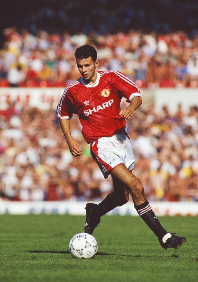 Giggs made 945 appearances for the Red Devils