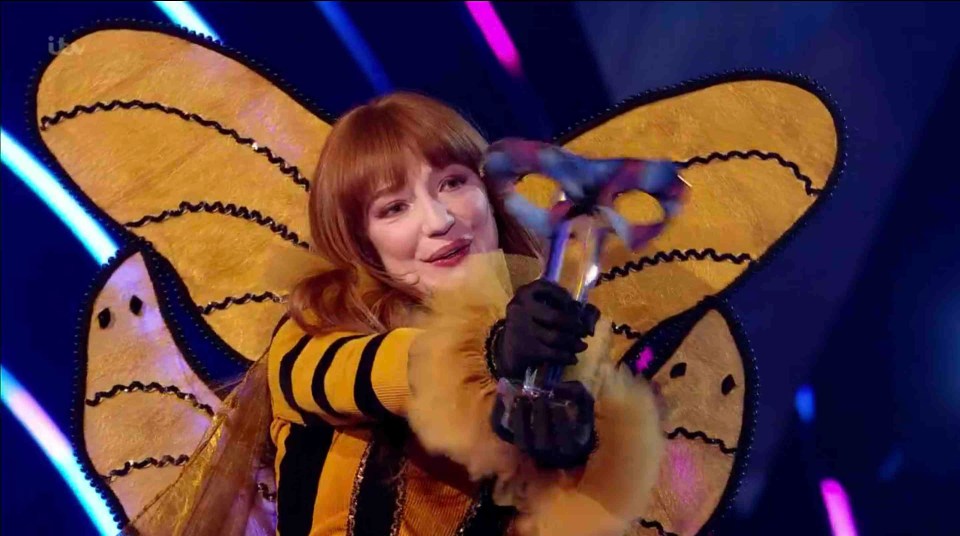 Nicola won as Queen Bee in 2020 and Jason came second as Hedgehog