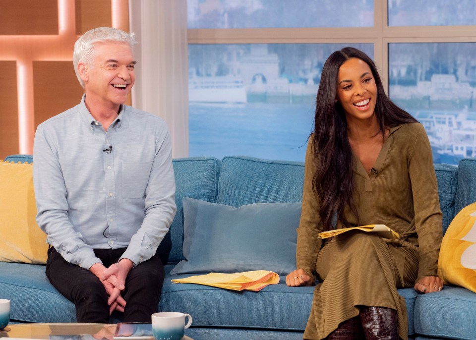 Phillip was joined by Rochelle Humes on the sofa for yesterday's instalment