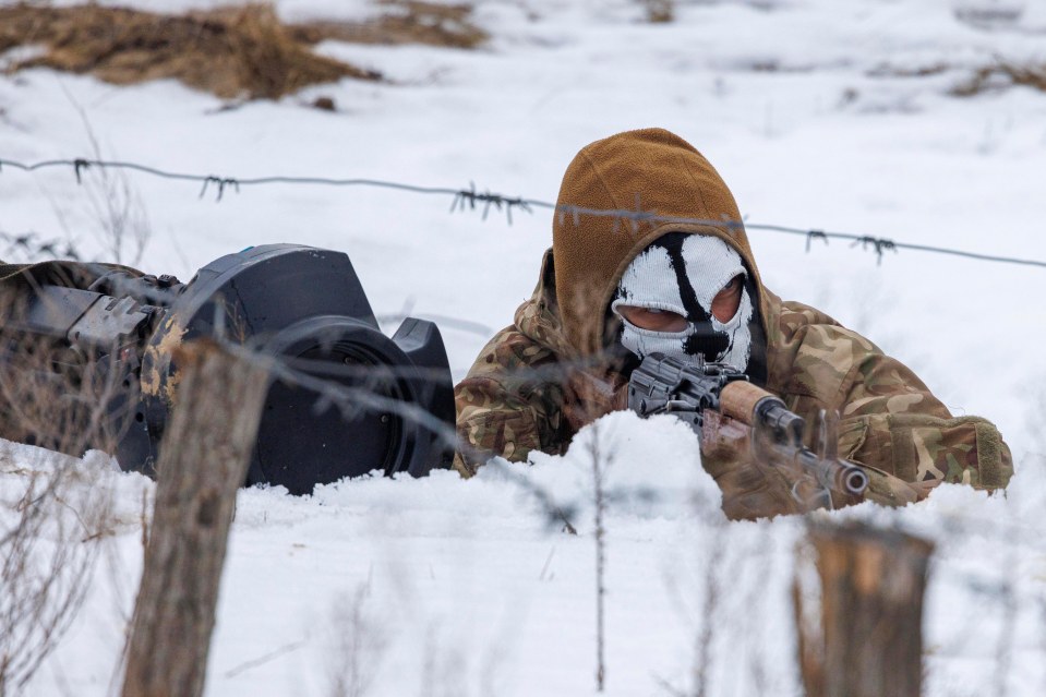 Ukrainians are preparing for a potential Russian invasion