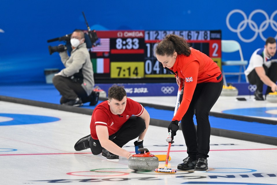 Bruce Mouat and Jenn Dodds are going for the medals