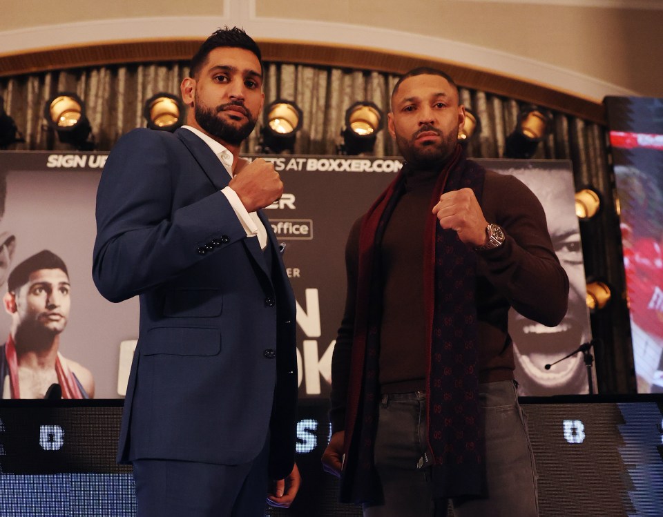 Amir Khan and Kell Brook faced off in Manchester