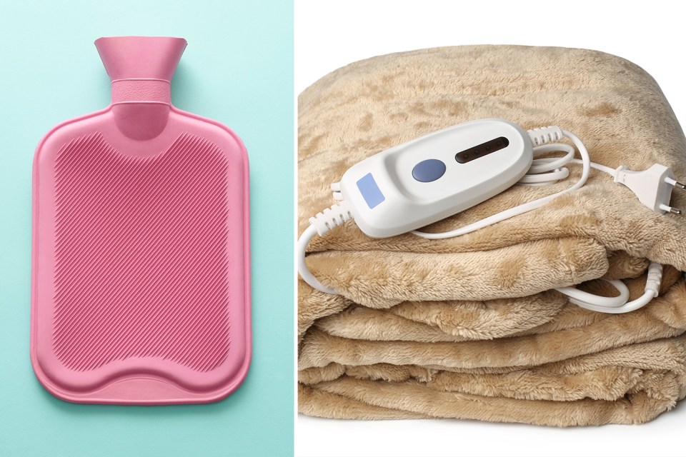 A hot water bottle can keep you cosy but is it cheaper than an electric blanket?