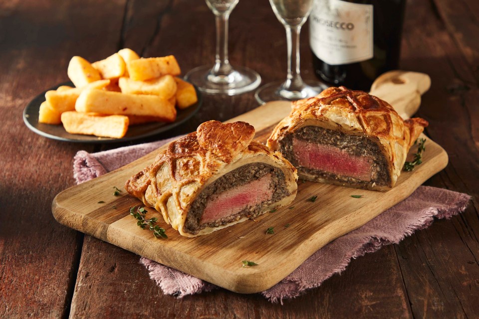 Morrisons beef wellington is the most expensive main available