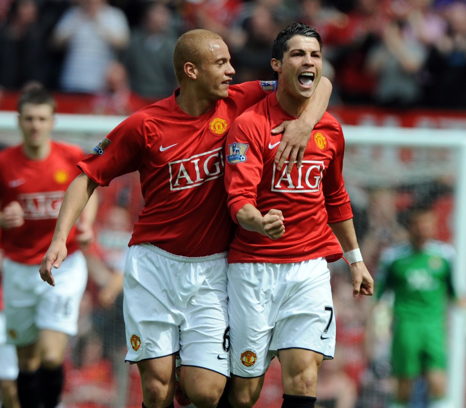 The pair shared many successful years at Old Trafford together