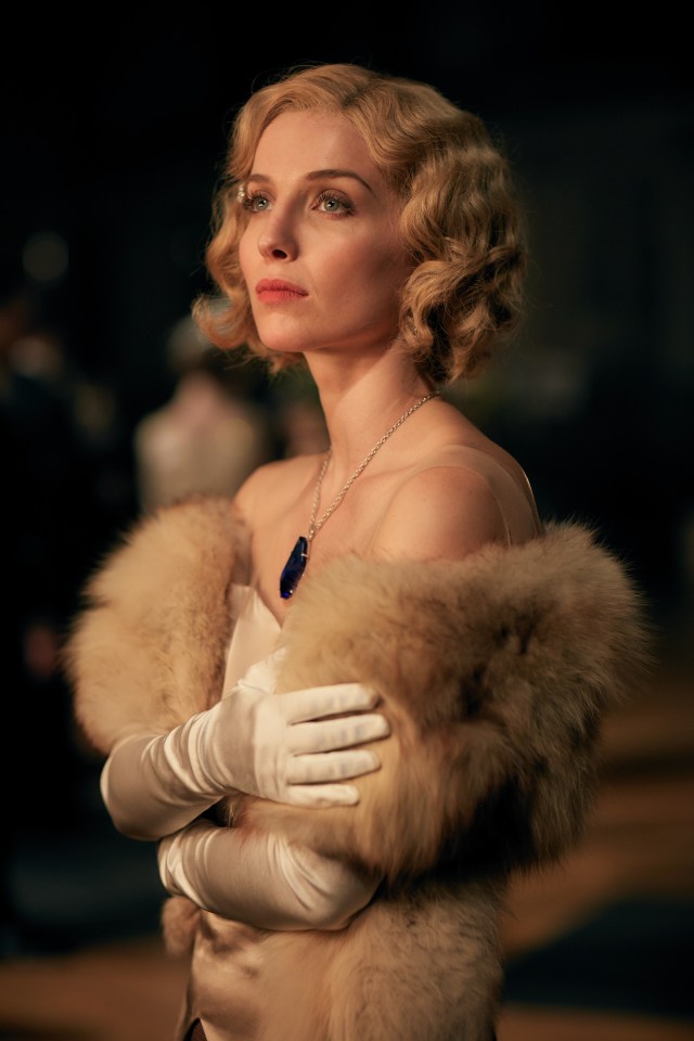 Annabelle Wallis plays Grace Burgess in the hit BBC show