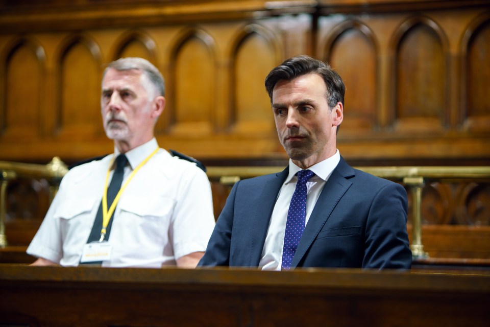 Pierce on trial for Rhona's rape