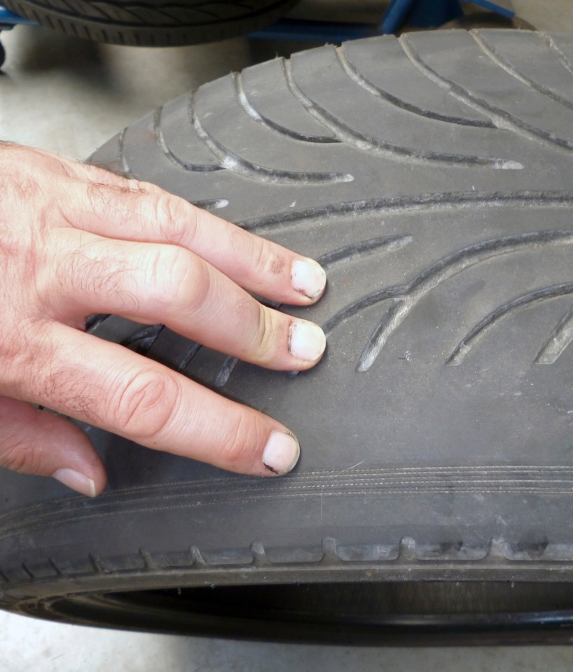 It is vital that tyre treads are kept in working order