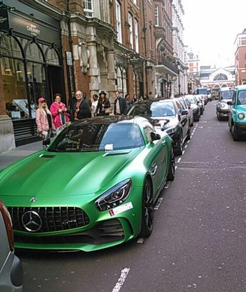 The borough is home to scores of supercars