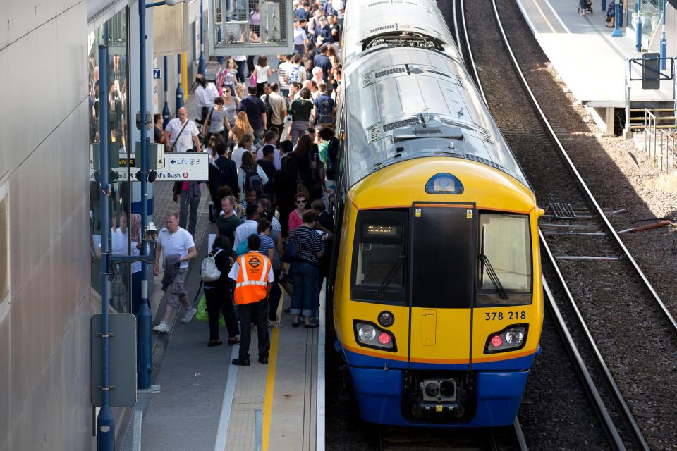 Brits face a back to work farce as thousands of rush hour trains are still not running