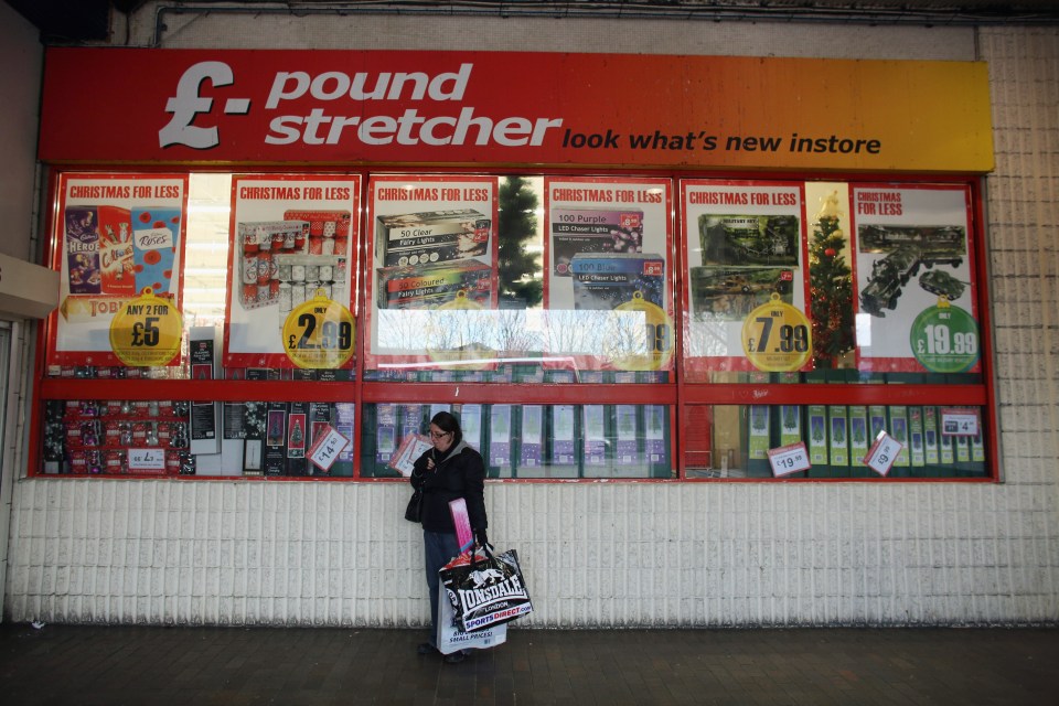 Poundstretcher stores have half off everything in some locations